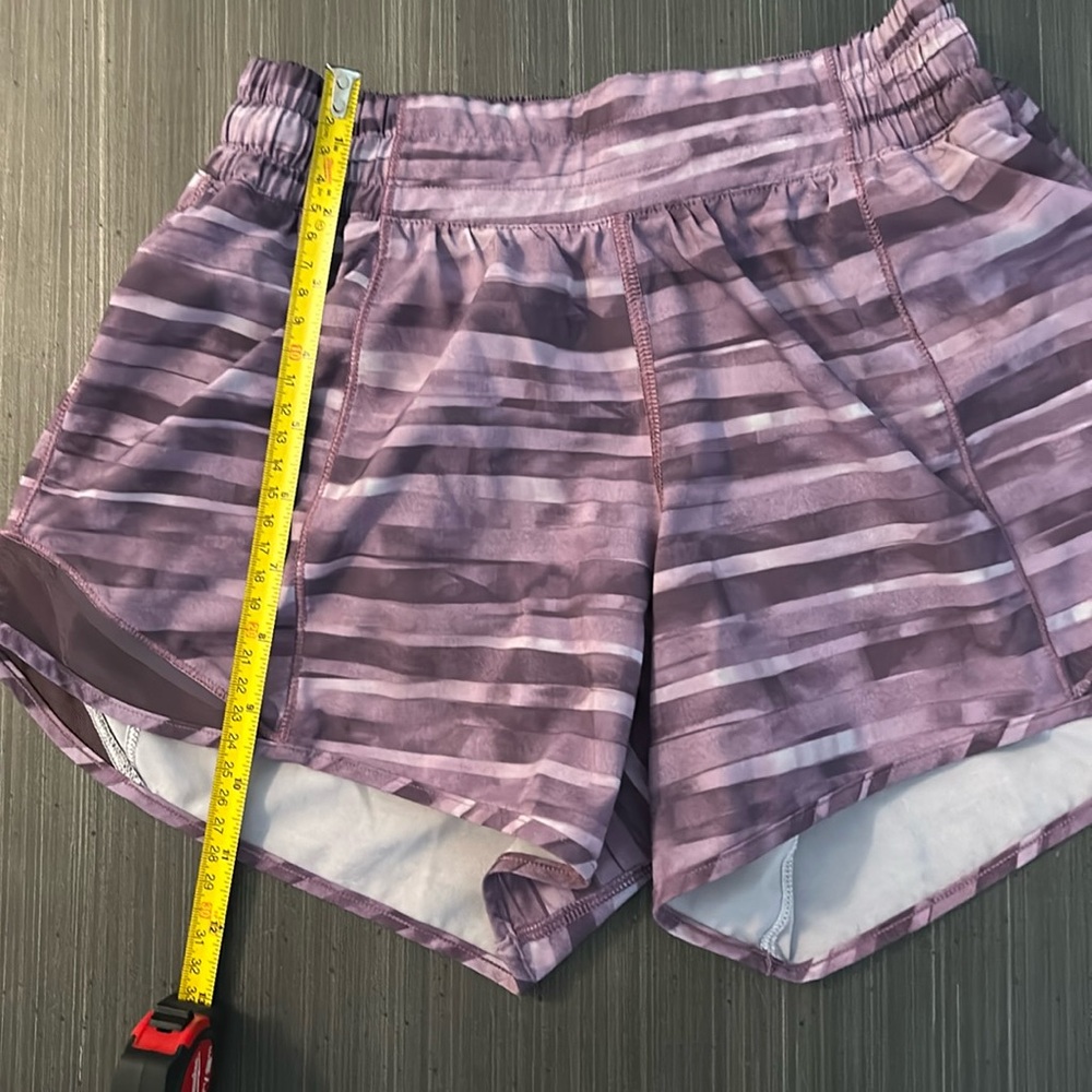 Lululemon purple shorts